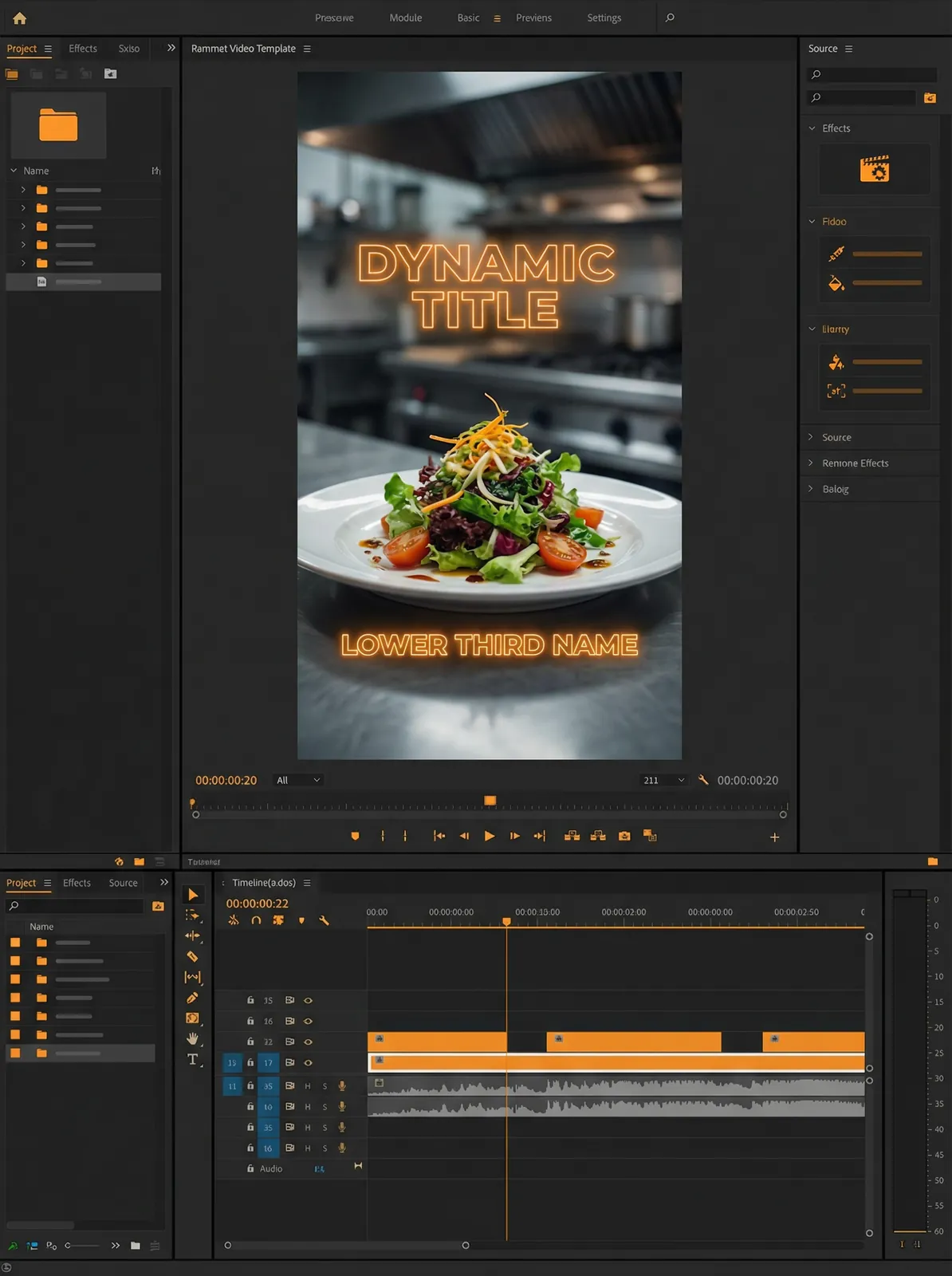 开yun体育网址 美食短视频拍摄与剪辑模板